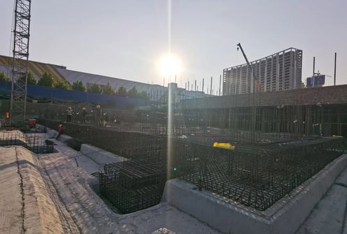 西建集团天茂房产运城开发项目 工程进度